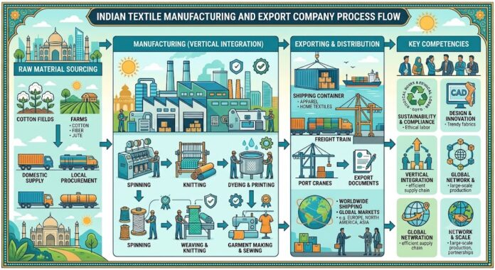 Textile Manufacturing and Export Company in India