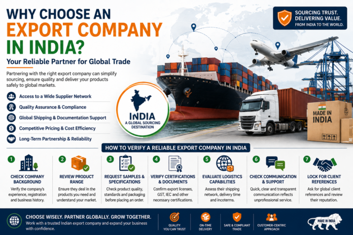 Export Company in India for International Buyers